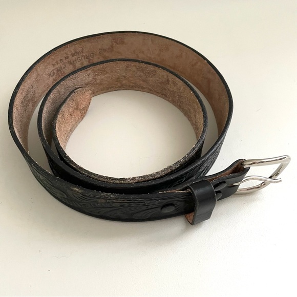 Brushy Creek Western Cowhide Belt - Picture 6 of 10